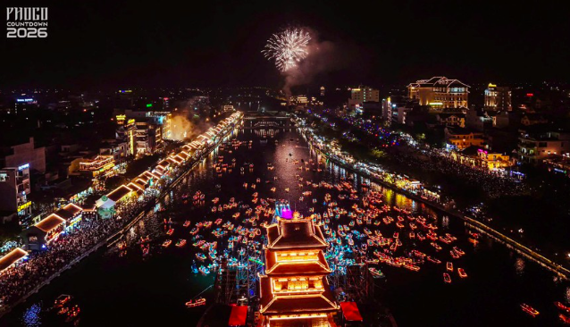 Ninh Bình đón hơn 720.000 lượt khách dịp Tết Dương lịch 2026